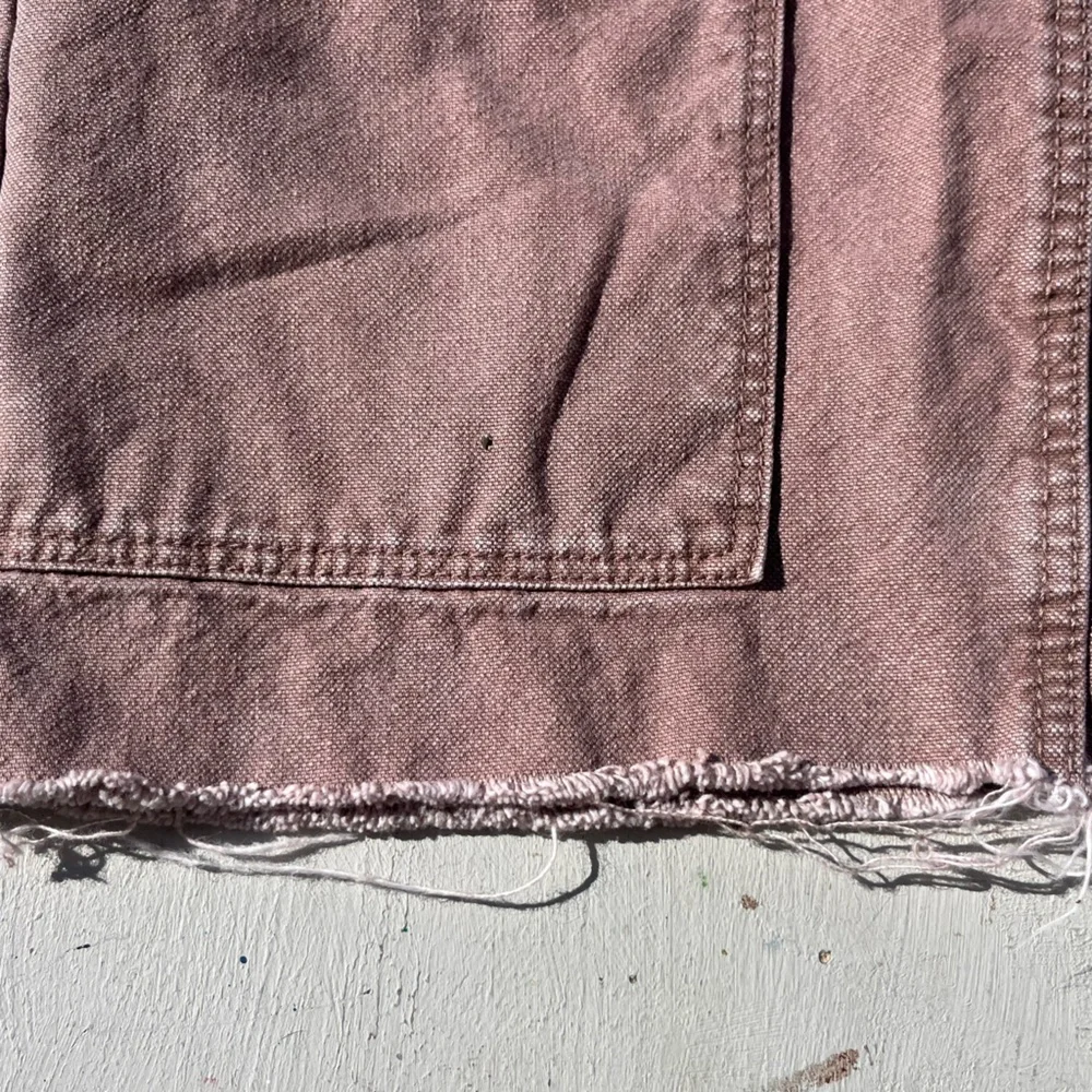 Men's Zara Pants‎ Beige Solid 32 Workwear Skate Double Knee Modern Grunge City